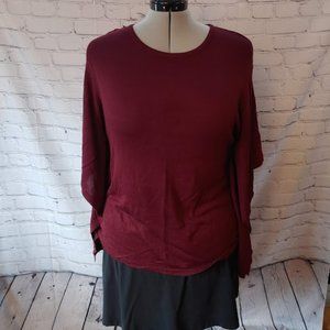 Switch Short Sleeve Knit Top*